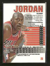1997-98 SkyBox Z-Force Michael Jordan #23