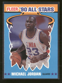1990-91 Fleer All-Stars Michael Jordan #5