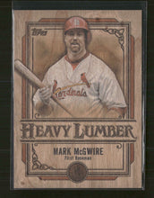 2025 Topps Update Heavy Lumber Mark McGwire #HL-57