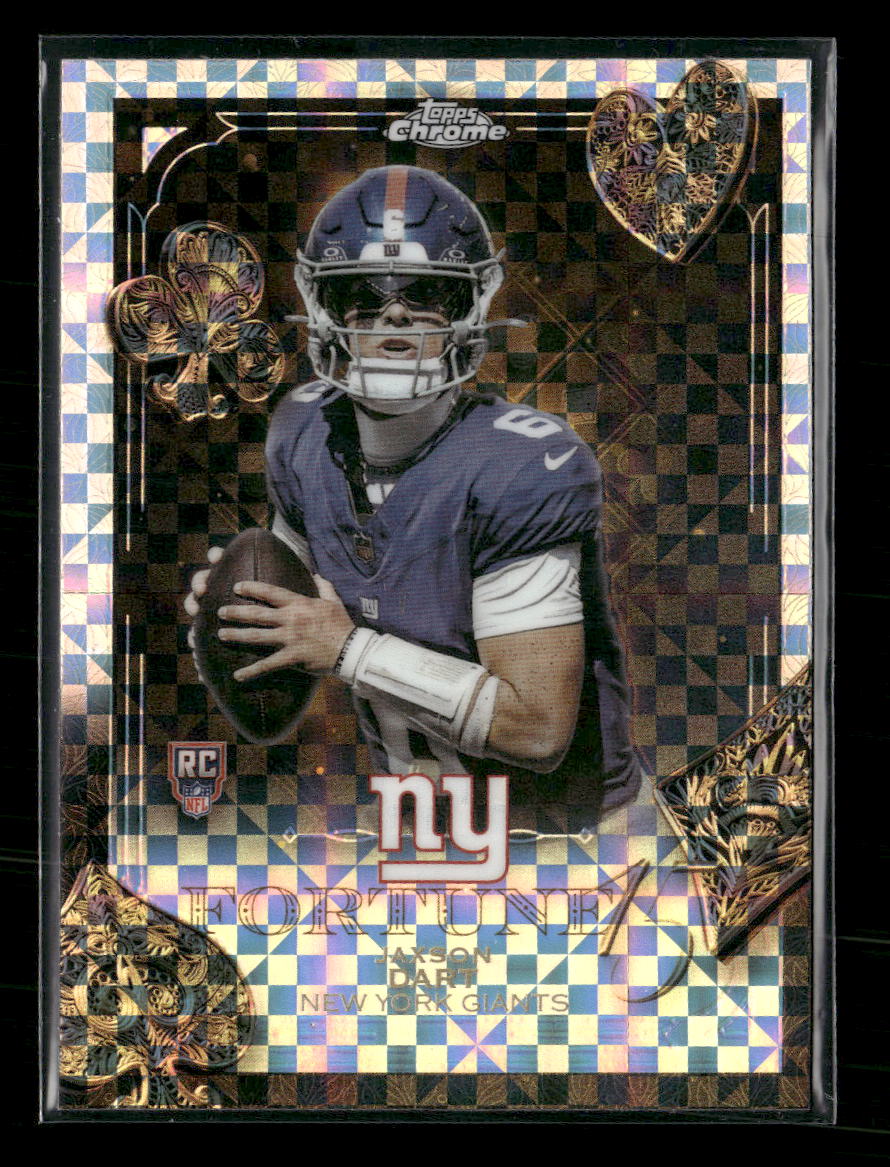 2025 Topps Chrome Fortune 15-Fractor Jaxson Dart #F15-23