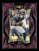 2024 Panini Select Purple Prizm Shock Rome Odunze Rookie #/360 #3