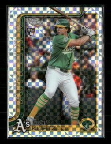 2025 Topps Chrome Update X-Fractors Nick Kurtz Rookie #USC178