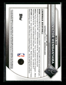 2025-26 Bowman Chrome Reptilian Refractor Victor Wembanyama #BCV-143