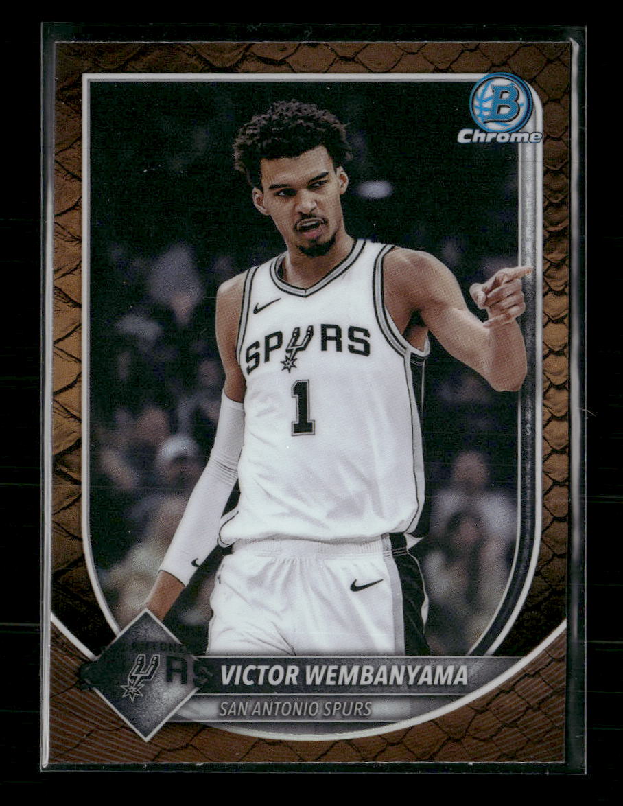 2025-26 Bowman Chrome Reptilian Refractor Victor Wembanyama #BCV-143