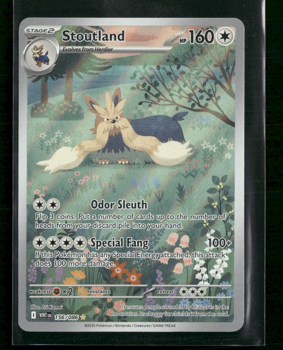 SV: White Flare Stoutland #156/086