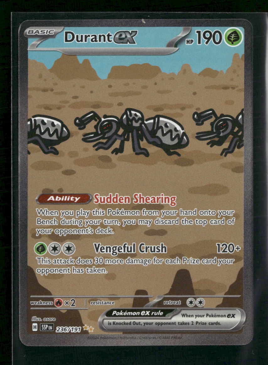 SV08: Surging Sparks Durant ex #236/191