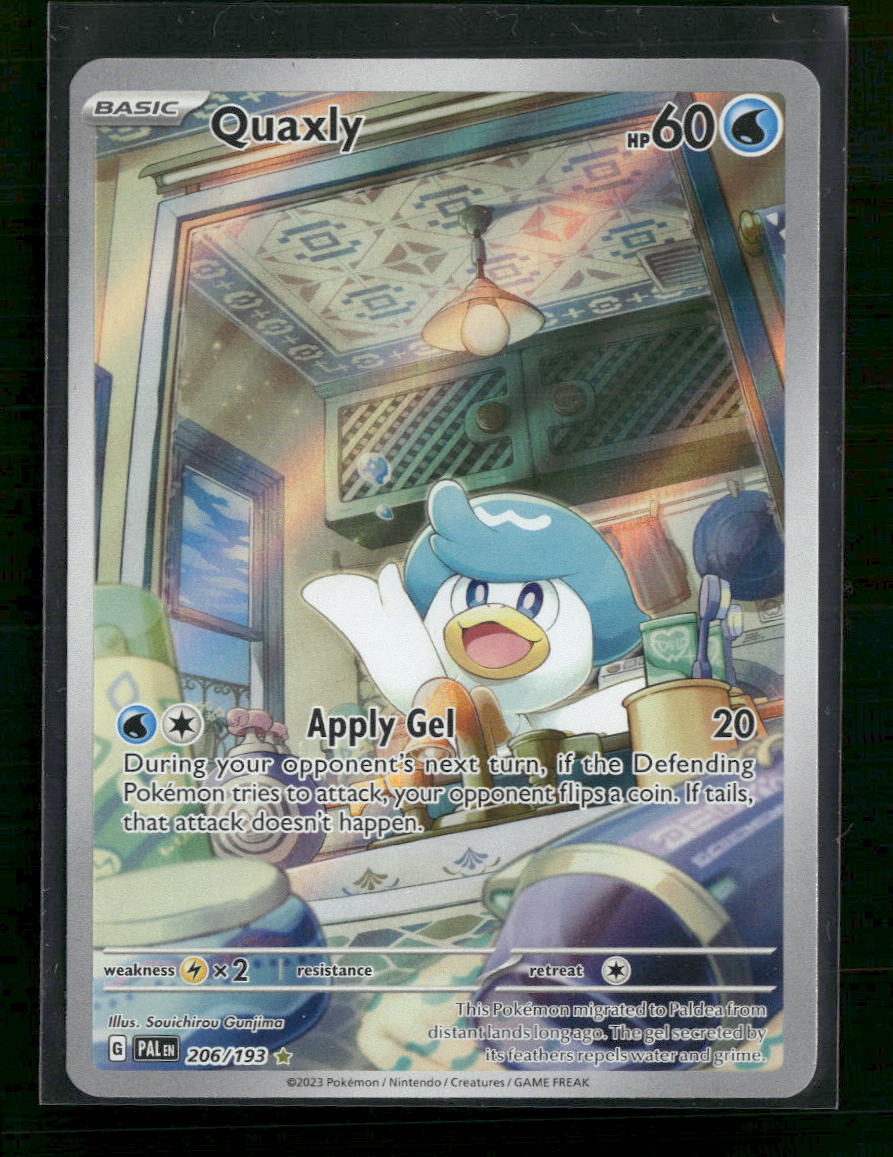 SV02: Paldea Evolved Quaxly #206/193