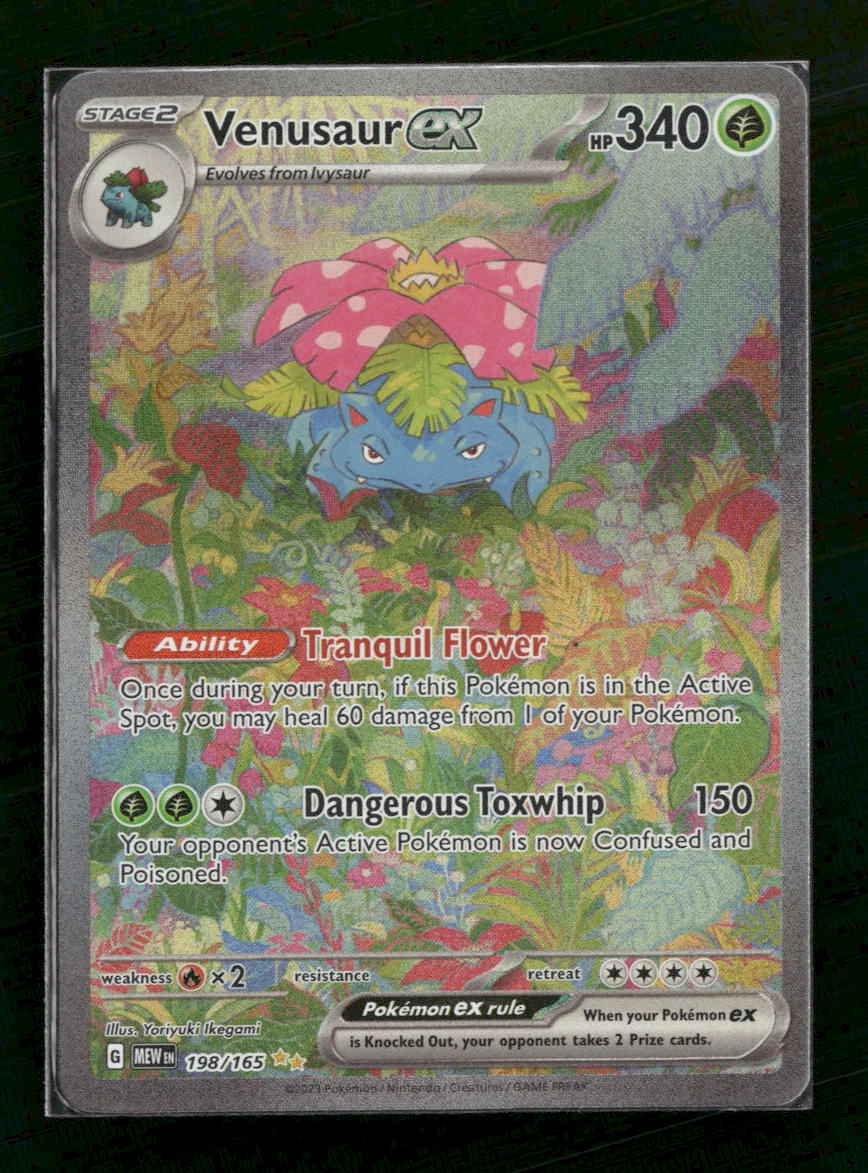 SV: Scarlet & Violet 151 Venusaur ex #198/165