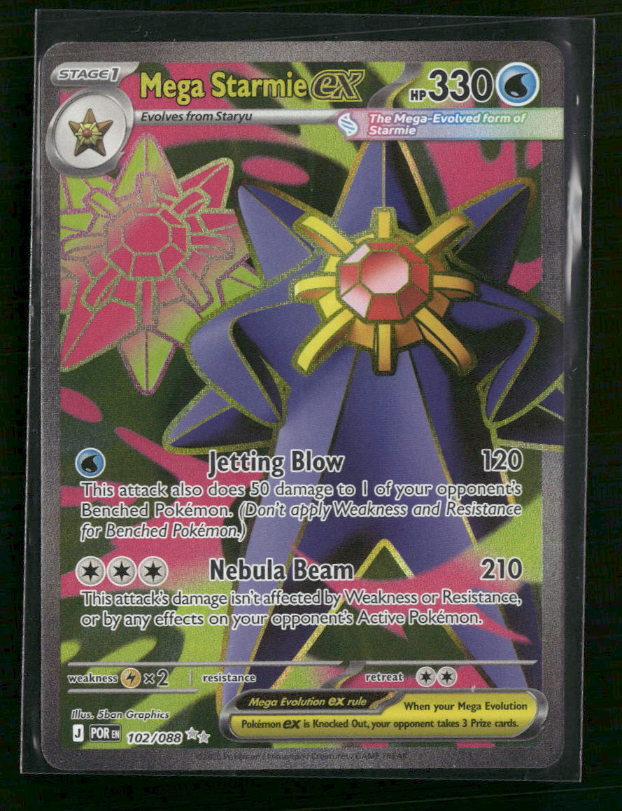 ME03: Perfect Order Mega Starmie ex #102/088