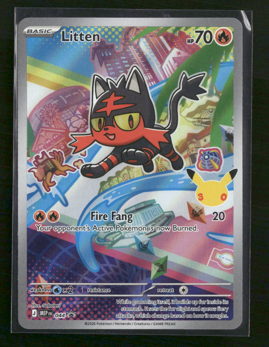 ME: Mega Evolution Promo Litten #044