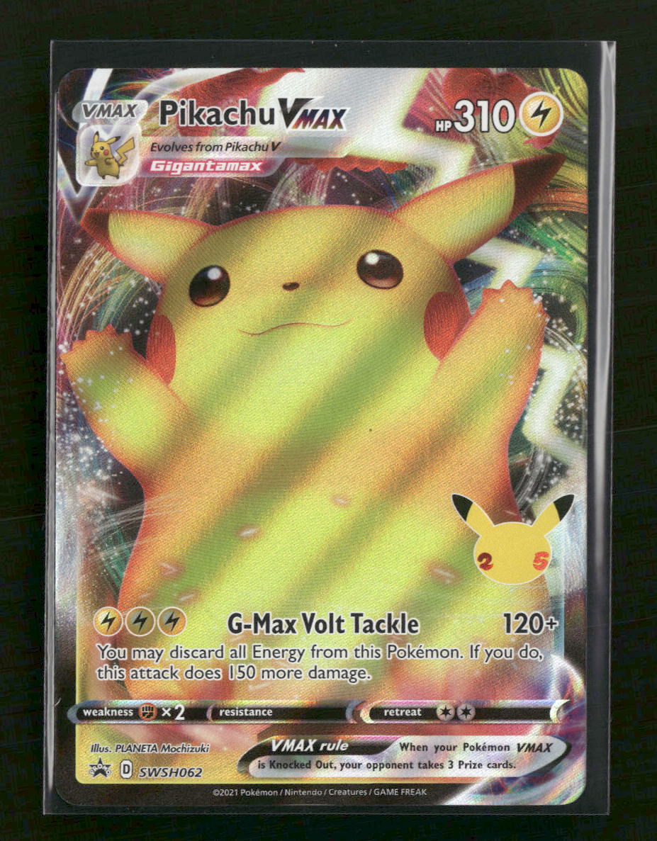 SWSH: Sword & Shield Promo Cards Pikachu VMAX #SWSH062