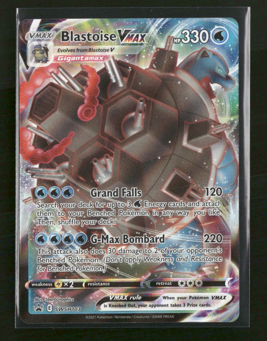 SWSH: Sword & Shield Promo Cards Blastoise VMAX #SWSH103