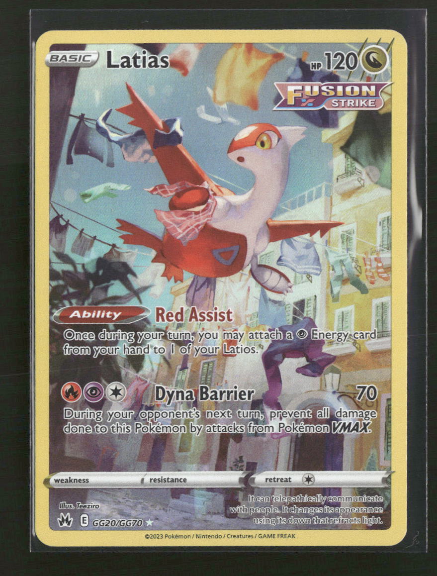 SWSH: Crown Zenith: Galarian Gallery Latias #GG20/GG70