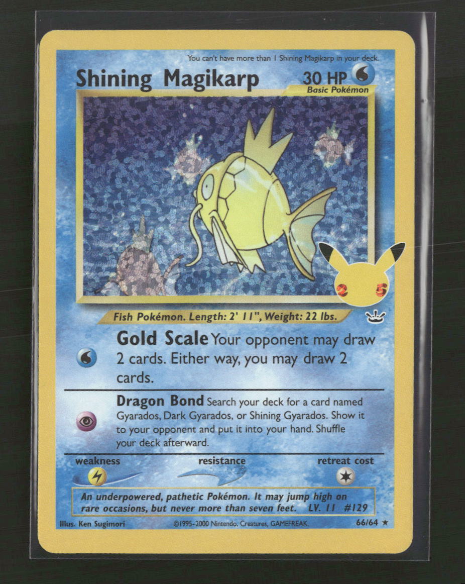Celebrations: Classic Collection Shining Magikarp #66/64