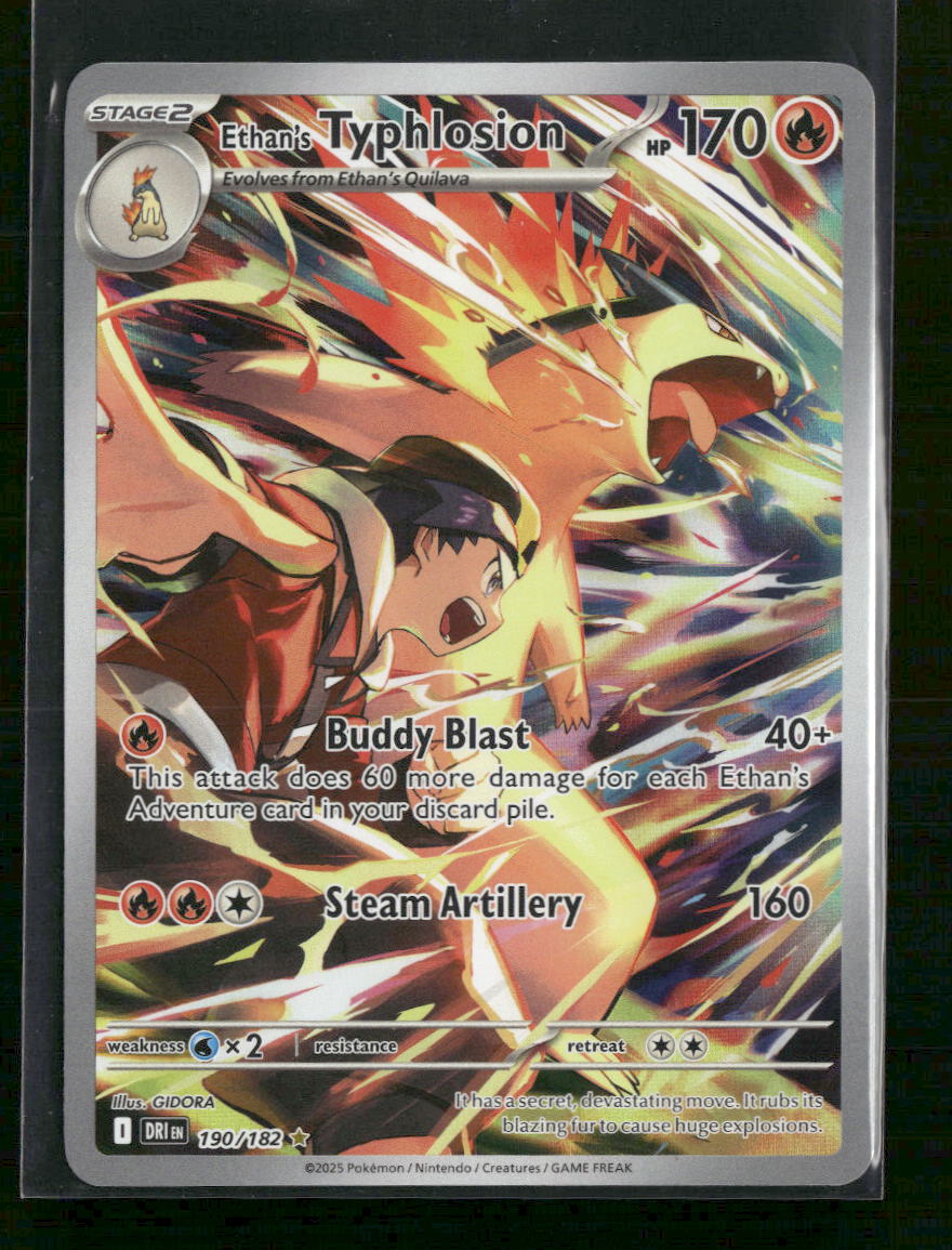 SV10: Destined Rivals Ethan's Typhlosion #190/182
