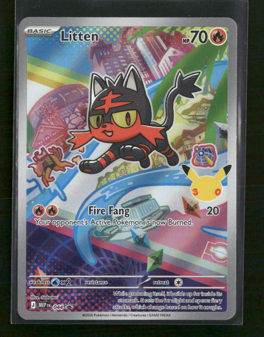 ME: Mega Evolution Promo Litten #044