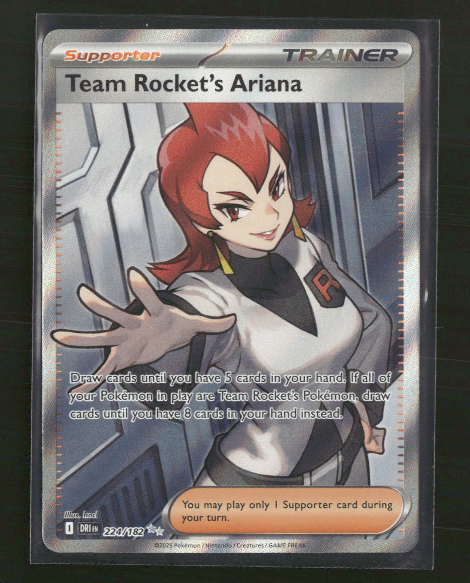 SV10: Destined Rivals Team Rocket's Ariana #224/182