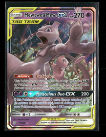 SM - Unified Minds Mewtwo & Mew GX #71/236