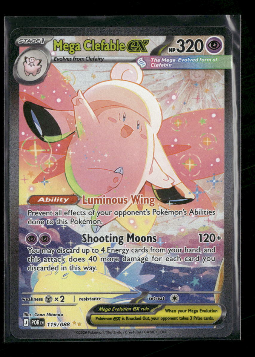 ME03: Perfect Order Mega Clefable ex #119/088