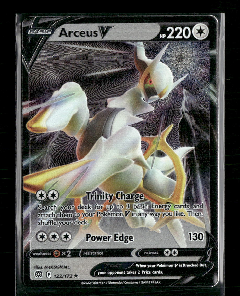 SWSH09: Brilliant Stars Arceus V #122/172
