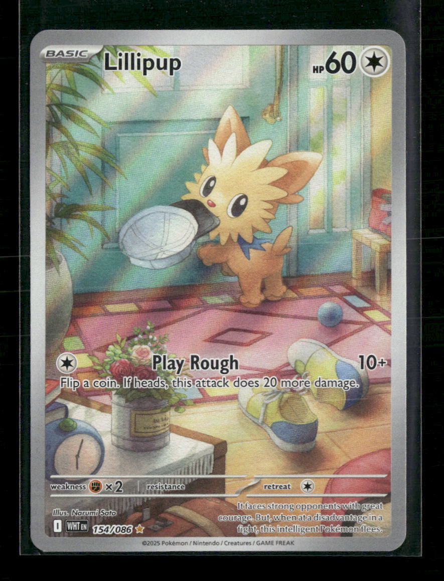 SV: White Flare Lillipup #154/086
