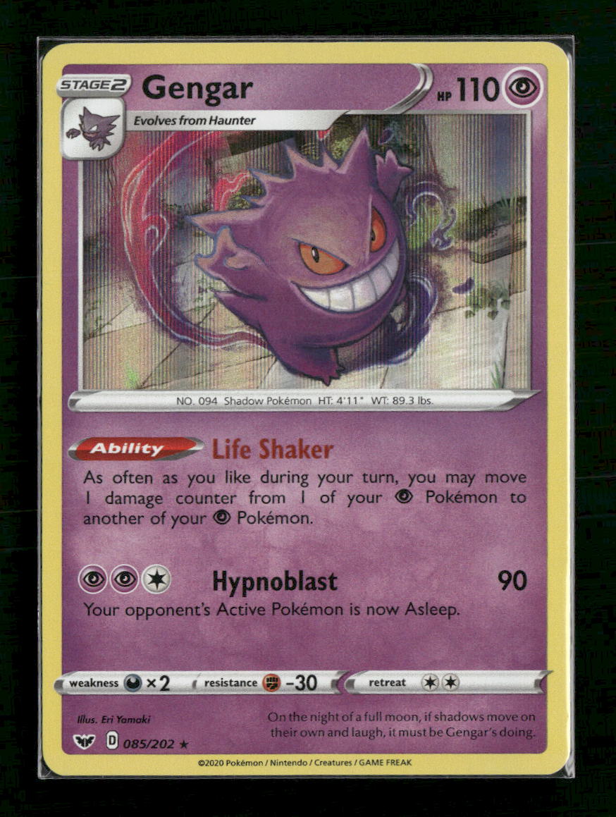 SWSH01: Sword & Shield Base Set Gengar #085/202