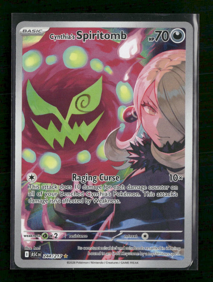 ME: Ascended Heroes Cynthia's Spiritomb #244/217