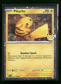 Miscellaneous Cards & Products Pikachu (Pokemon Day 2026) #051/162