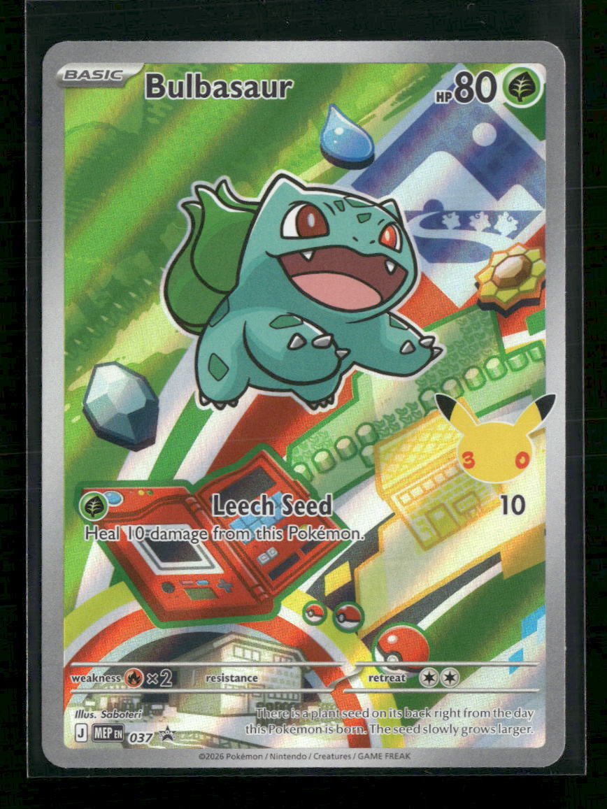 ME: Mega Evolution Promo Bulbasaur #037