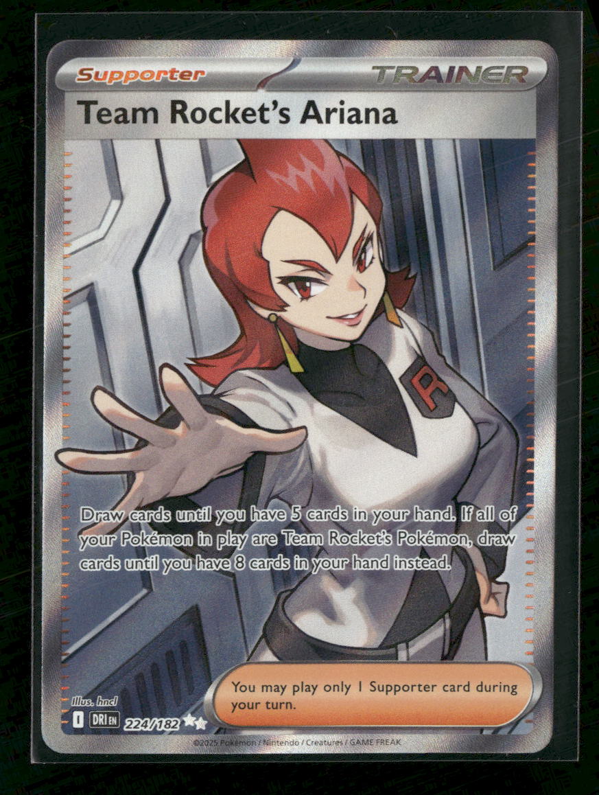 SV10: Destined Rivals Team Rocket's Ariana #224/182