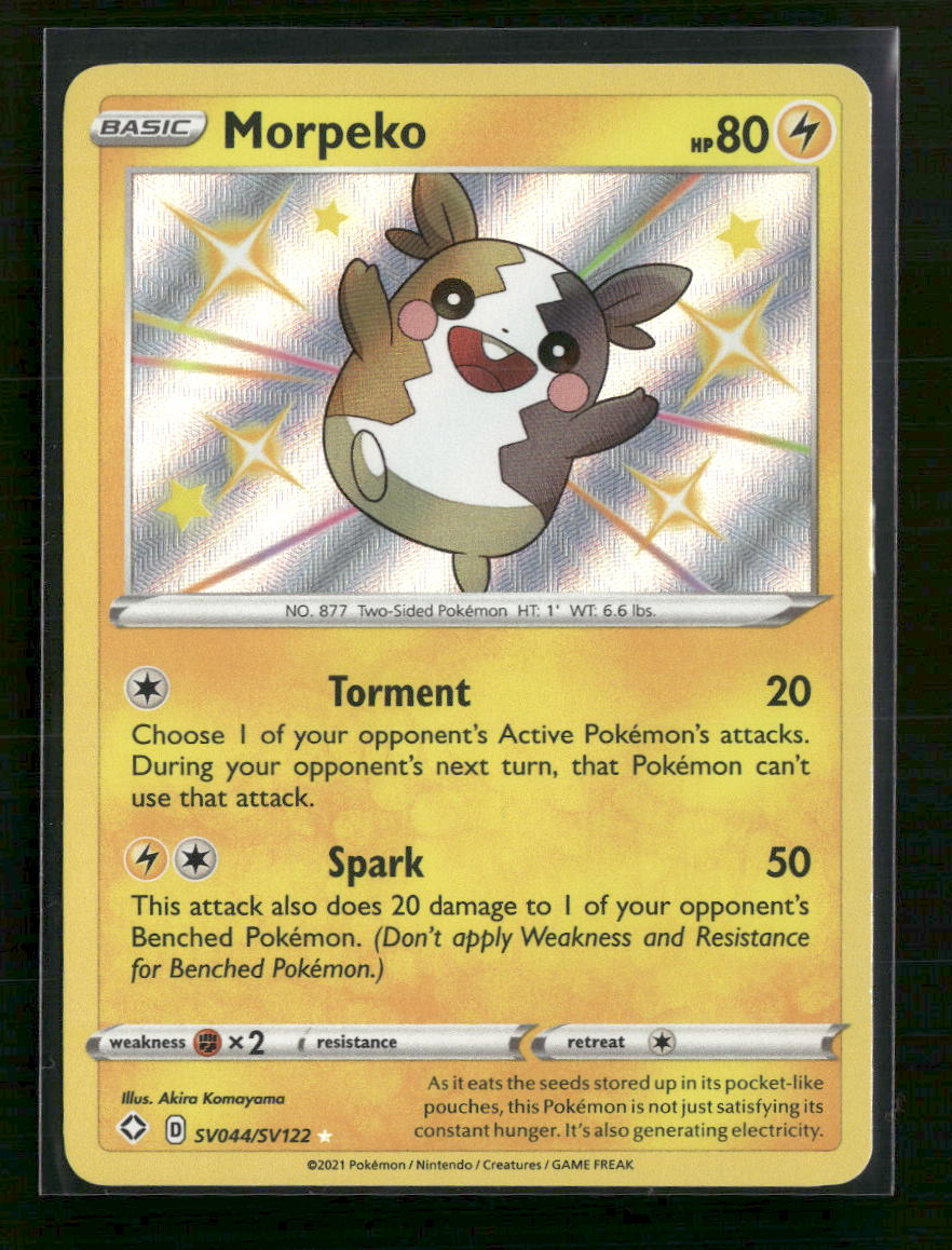 Shining Fates: Shiny Vault Morpeko #SV044/SV122