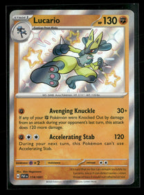 SV: Paldean Fates Lucario #174/091