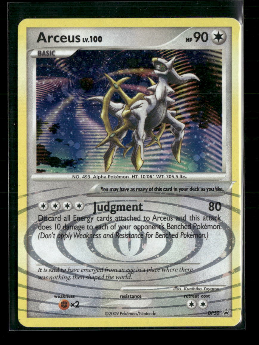 Diamond and Pearl Promos Arceus #DP50