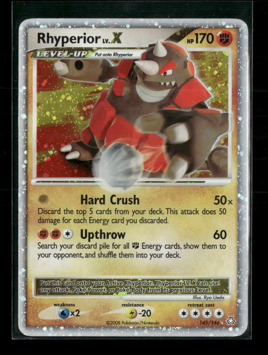Legends Awakened Rhyperior LV.X #145/146