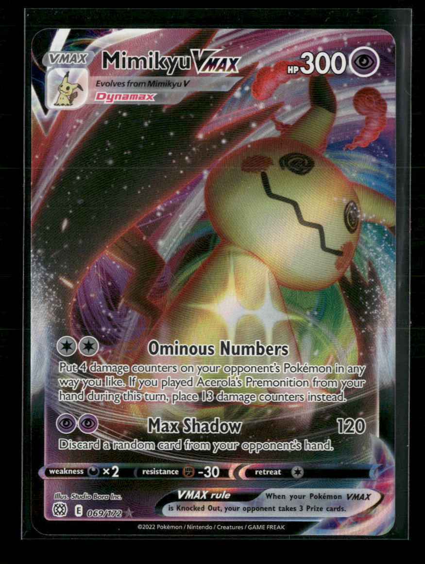 SWSH09: Brilliant Stars Mimikyu VMAX #069/172