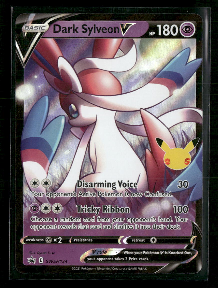 SWSH: Sword & Shield Promo Cards Dark Sylveon V #SWSH134
