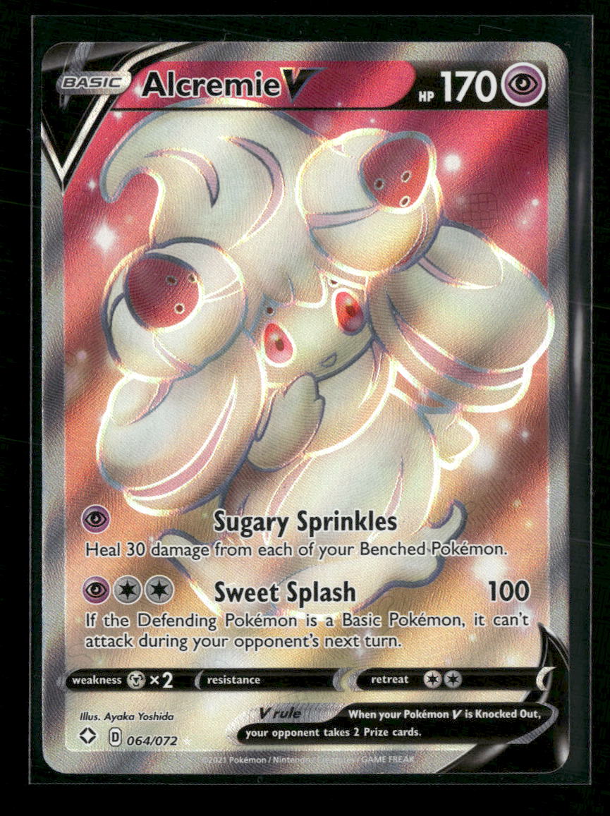 Shining Fates Alcremie V (Full Art) #064/072