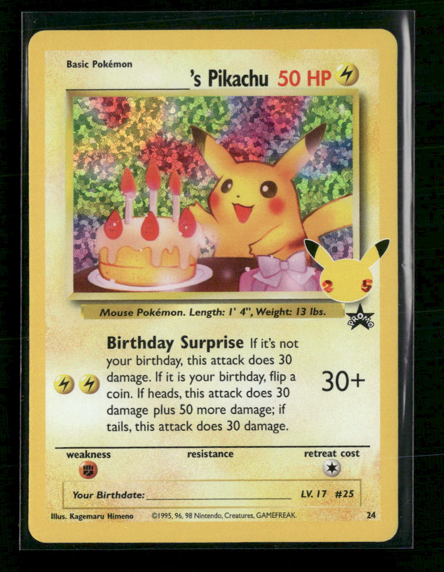 Celebrations: Classic Collection ______'s Pikachu #24/53