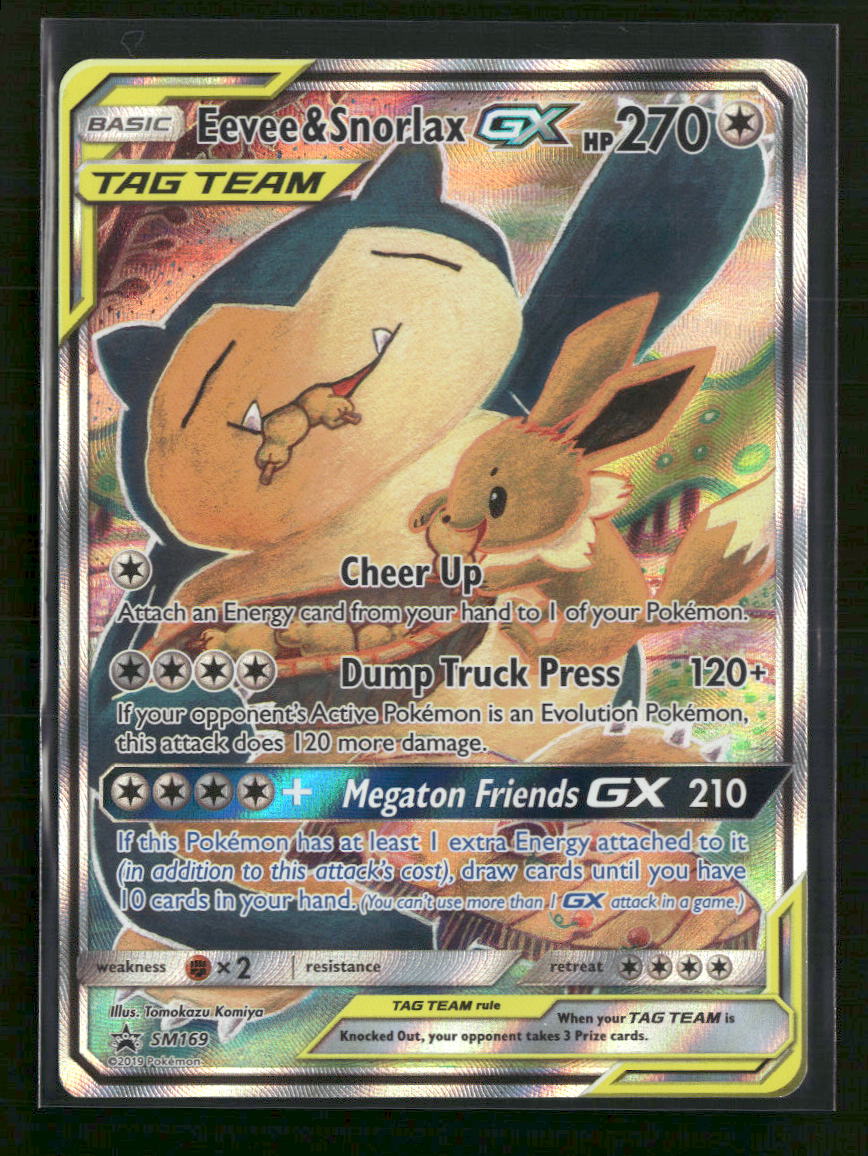SM Promos Eevee & Snorlax GX #SM169