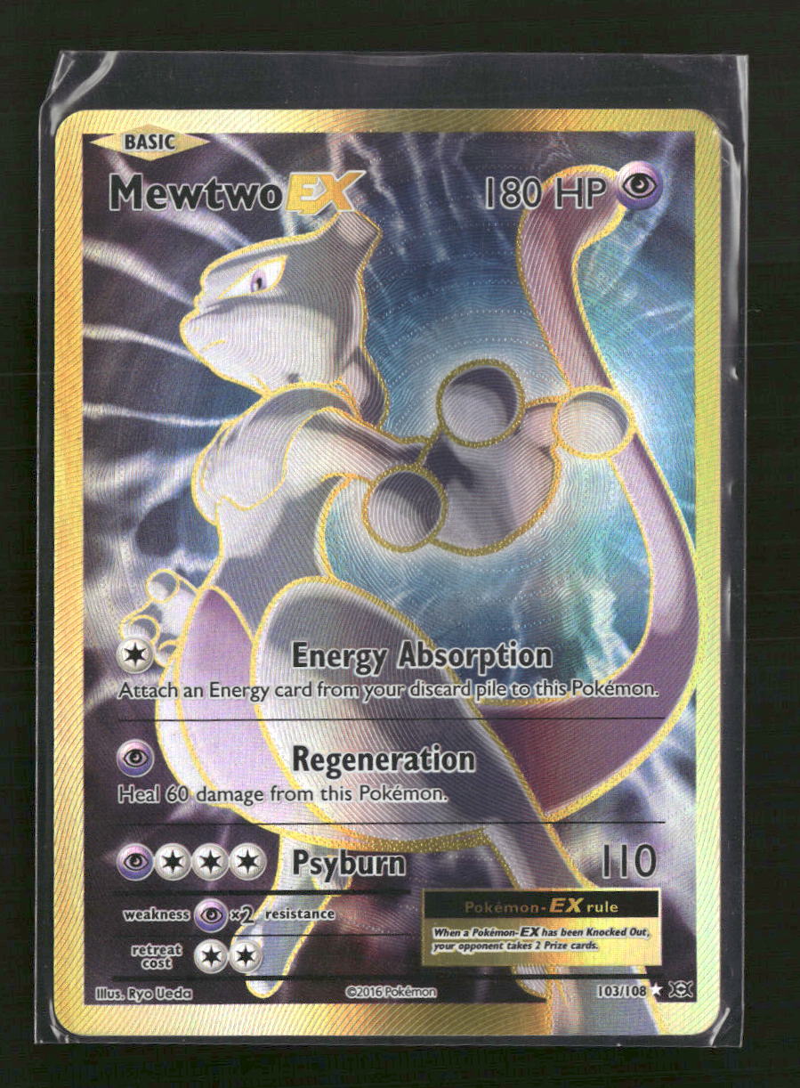 XY - Evolutions Mewtwo EX (Full Art) #103/108