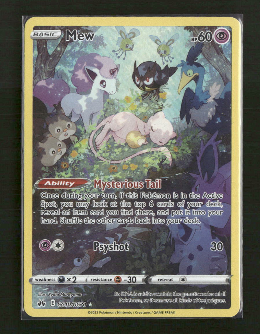 SWSH: Crown Zenith: Galarian Gallery Mew #GG10/GG70