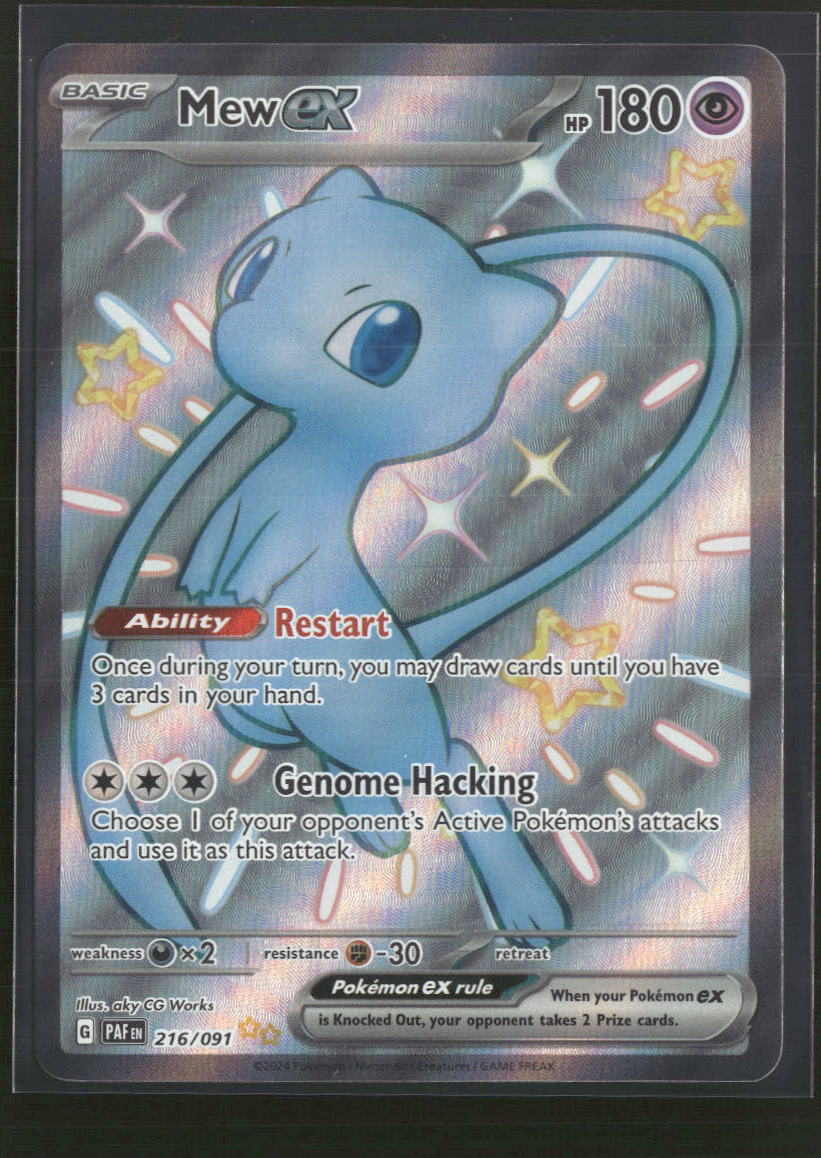 SV: Paldean Fates Mew ex #216/091