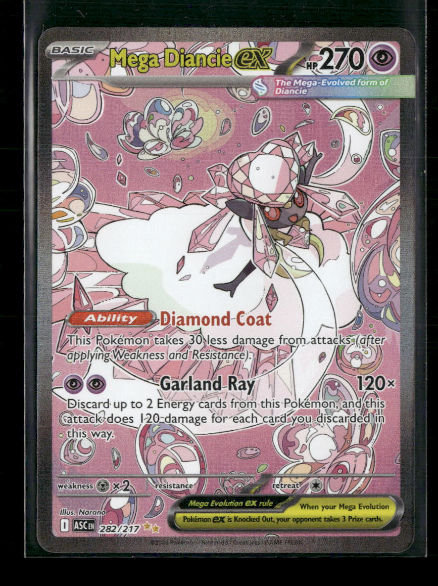 ME: Ascended Heroes Mega Diancie ex #282/217