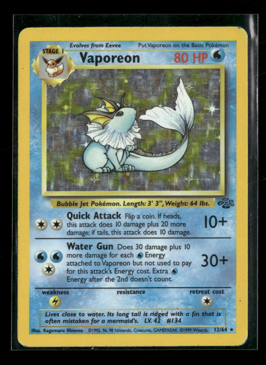 Jungle Vaporeon (12) #12/64