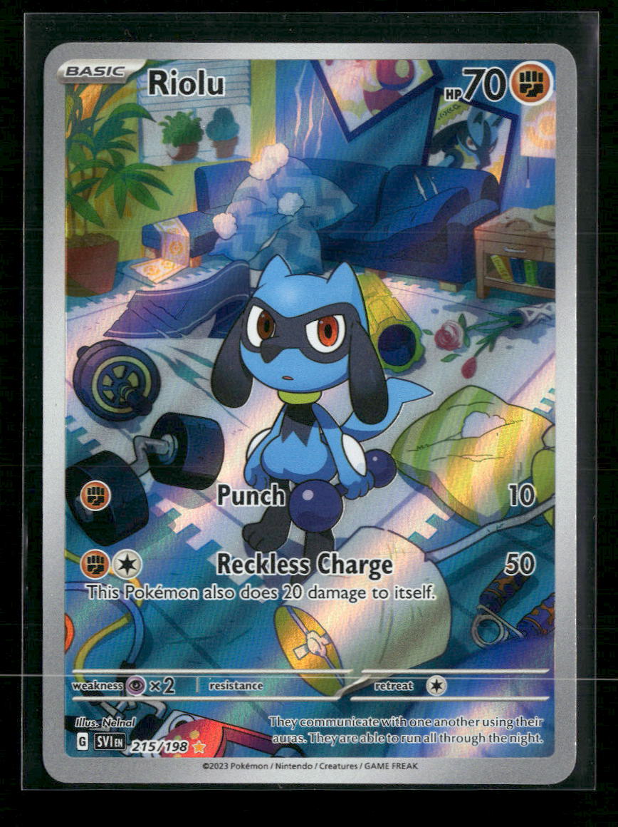 SV01: Scarlet & Violet Base Set Riolu #215/198