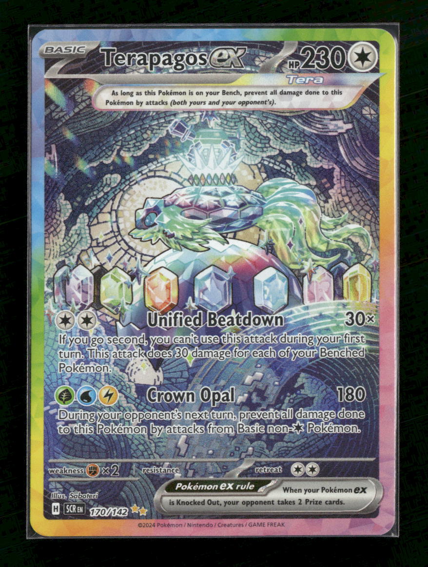 SV07: Stellar Crown Terapagos ex #170/142