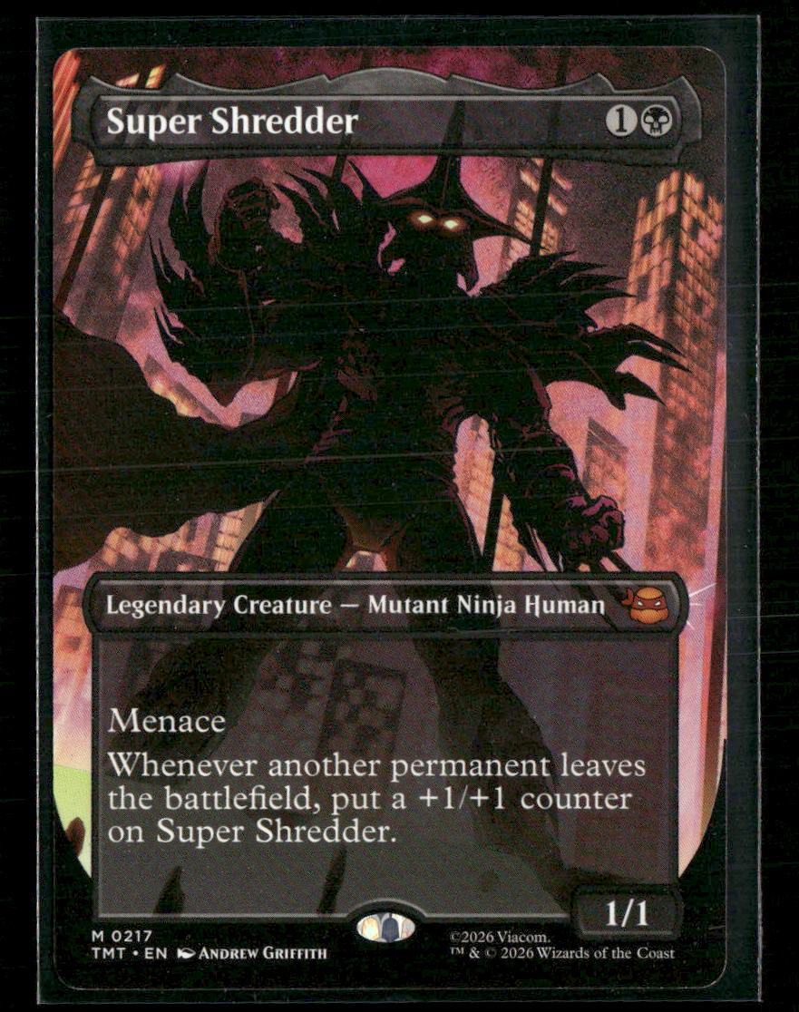 Teenage Mutant Ninja Turtles Super Shredder (Borderless) #217