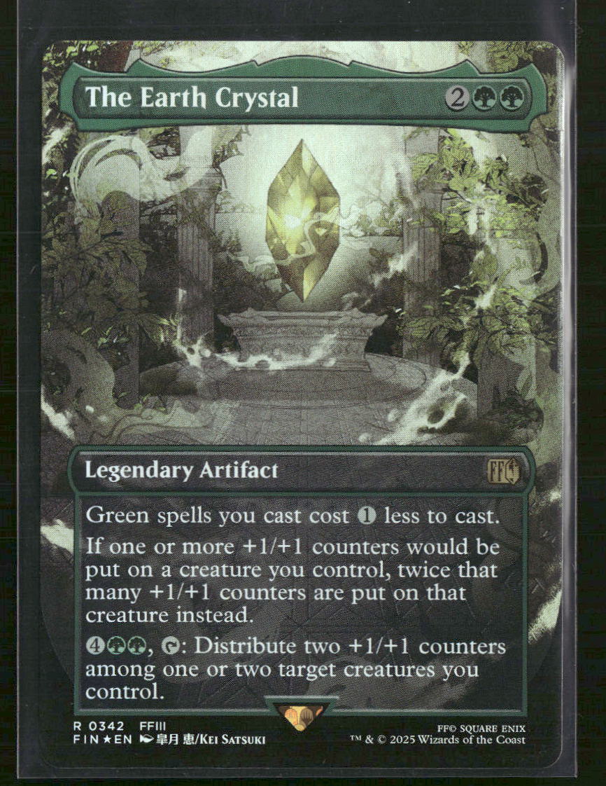 FINAL FANTASY The Earth Crystal (Borderless) #342