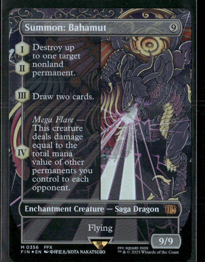 FINAL FANTASY Summon: Bahamut (Borderless) #356