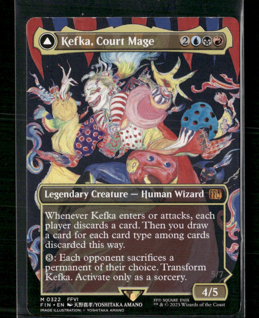 FINAL FANTASY Kefka, Court Mage (0322) (Borderless) #322